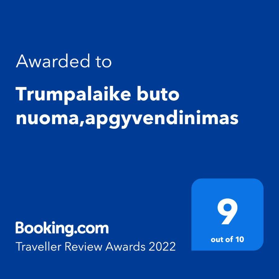 Trumpalaike Buto Nuoma,Apgyvendinimas - Bekontaktis Iejimas Rokiskis Eksteriør billede